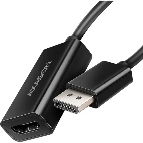 Adaptor AXAGON RVD-HI20N, DisplayPort - HDMI, 0.15cm, Negru