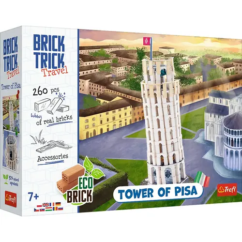 Set de construit - Turnul inclinat din Pisa, 260 piese