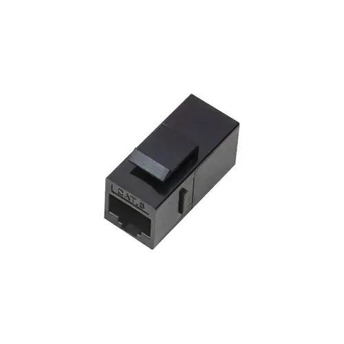 Conector RJ45-RJ45 pentru panou UTP, ALANTEC, Cat.6, Negru