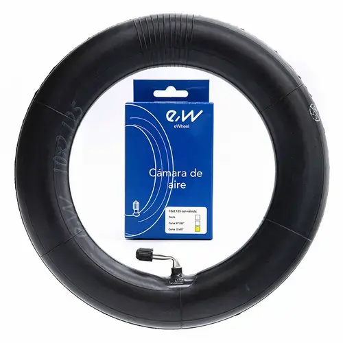 Camera cauciuc pentru trotinete  electrice 10×2.125, valva 0×90º