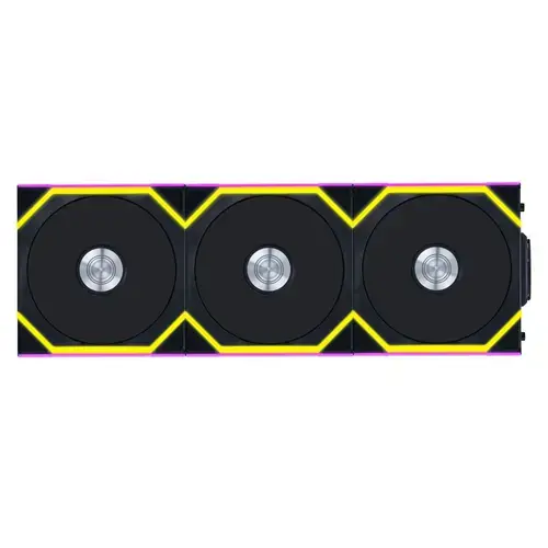 Set 3 ventilatore Lian Li UNI FAN SL Wireless, iluminare ARGB, PWM  Controller,  120 mm