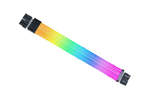 Cablu GPU Lian Li Strimer 2x6+2 pini, Wireless, RGB