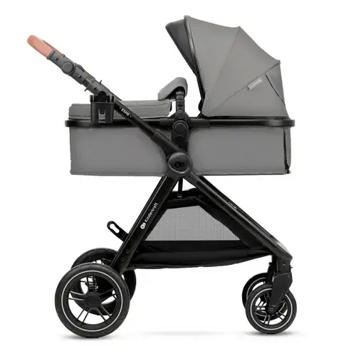 Carucior 3in1 Kinderkraft Esme, 0 - 25kg, 40-75 cm, Gri