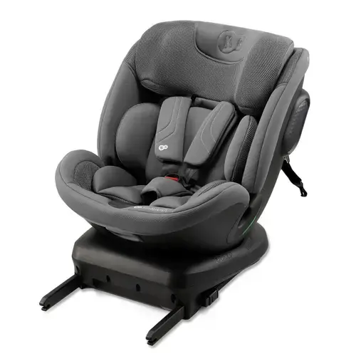 Scaun Auto Kinderkraft Xpedition 3, i-Size, rotire 360, inaltime 40-150cm, 0 - 22kg, Gri