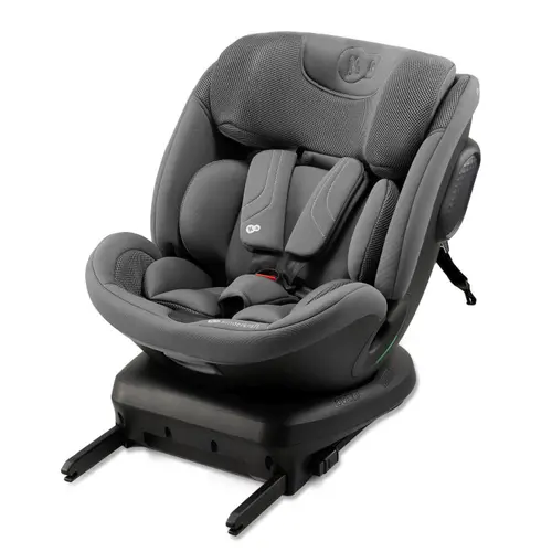 Scaun Auto Kinderkraft Xpedition 3, i-Size, rotire 360, inaltime 40-150cm, 0 - 22kg, Gri