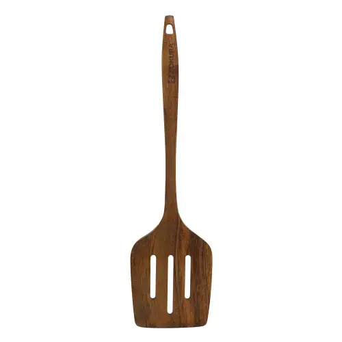Spatula cu fante, lemn de acacia, 32cm - Zokura