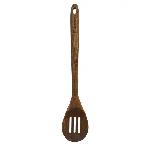 Lingura cu fante, lemn de acacia, 35cm - Zokura