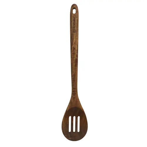 Lingura cu fante, lemn de acacia, 35cm - Zokura