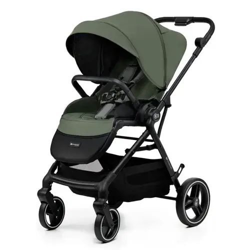 Carucior sport Kinderkraft Yoxi, reversibil, pliabil, 0 - 22kg, Verde