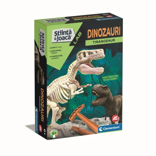Joc educativ - Dinozauri Tiranozauri