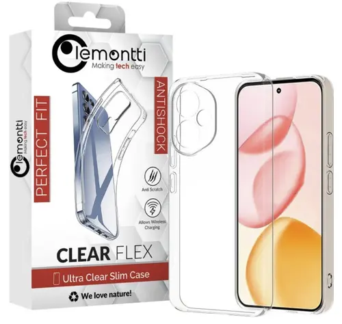 Husa Silicon Lemontti, Honor 400, Transparent