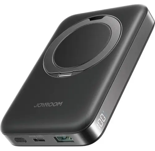 Baterie Externa Wireless Joyroom JR-PBM12, 10000mAh, 22.5W, QC + PD + FQI, 1 x QI - 1 x USB-A - 1 x USB-C, Neagra