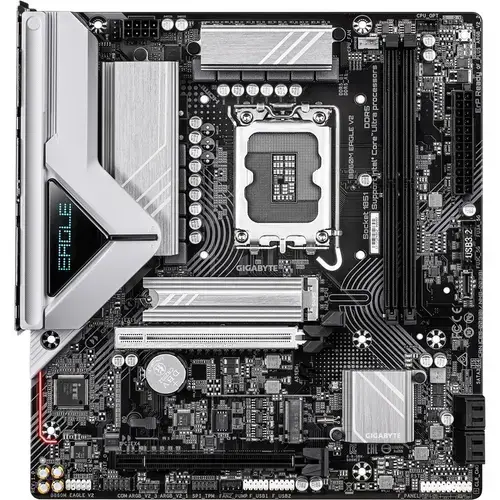 Placa de baza GIGABYTE B860M EAGLE V2, Intel B860, LGA 1851, DDR5, mATX