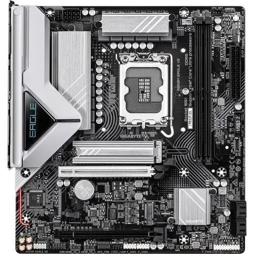 Placa de baza GIGABYTE B860M EAGLE V2, Intel B860, LGA 1851, DDR5, mATX
