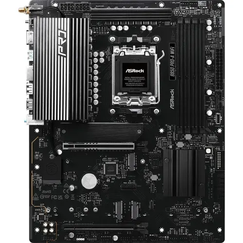 Placa de baza ASRock B850 Pro-A WiFi, AMD B850, AM5, DDR5, ATX