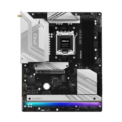 Placa de baza ASRock B850 PRO RS WiFi, AMD B850, AM5, DDR5, ATX