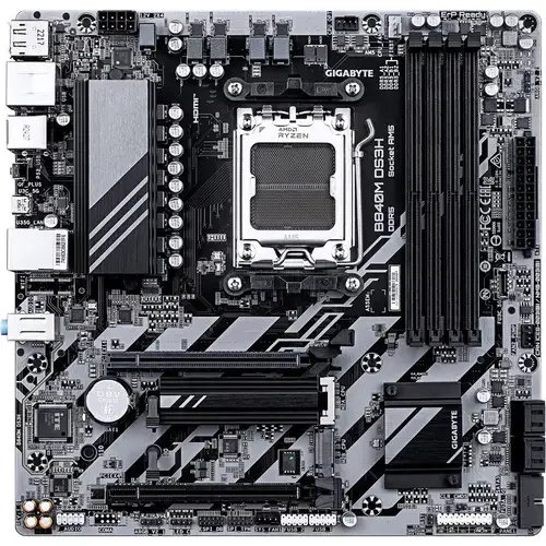 Placa de baza GIGABYTE B840M DS3H, AMD B840, Socket AM5, mATX