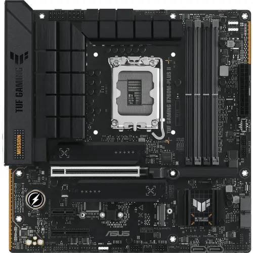 Placa de baza ASUS TUF GAMING B760M-PLUS II, mATX, LGA 1700, Intel B760