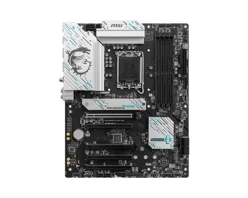 Placa de baza MSI B760 GAMING PLUS WIFI DDR4, LGA 1700, Intel B760, ATX