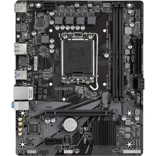 Placa de baza GIGABYTE H610M K V2, DDR5, Intel H610, LGA 1700, mATX