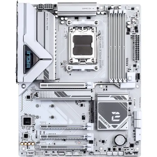 Placa de baza GIGABYTE B850 EAGLE WIFI7 ICE, AMD B850, AM5, DDR5, ATX