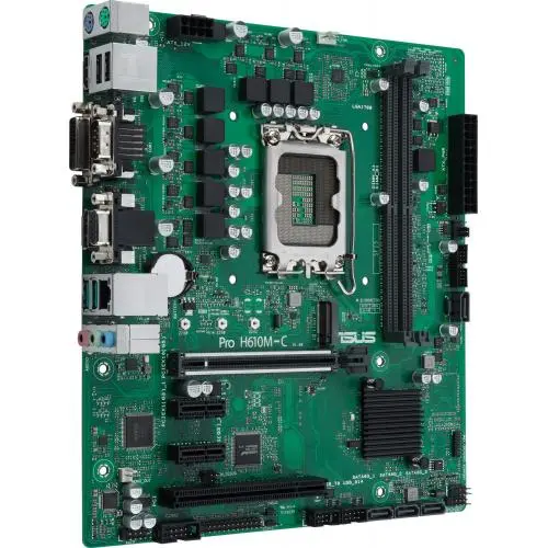 Placa de baza ASUS PRO H610M-C-CSM, mATX, Socket LGA 1700, DDR5