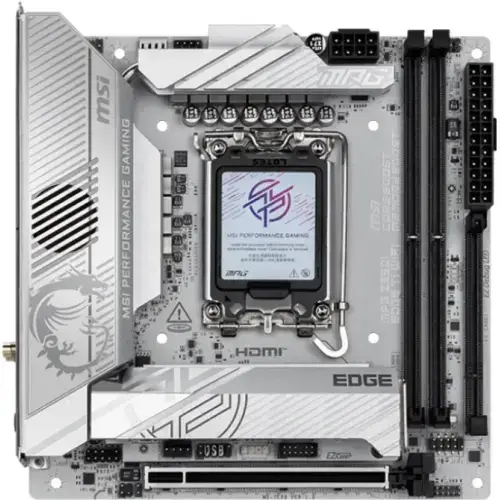 Placa de baza MSI MPG Z890I EDGE TI WIFI, DDR5, mITX, LGA 1851, Intel Z890
