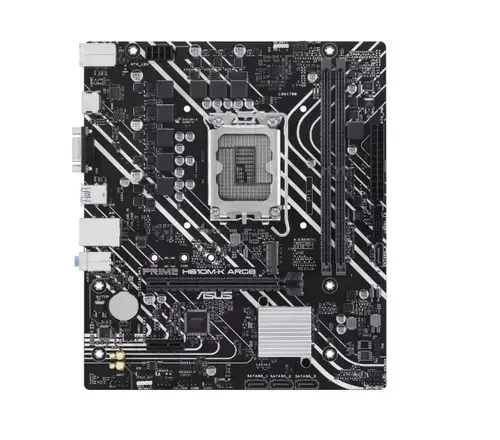 Placa de baza ASUS PRIME H610M-K ARGB, Intel H610, LGA 1700, DDR5, mATX