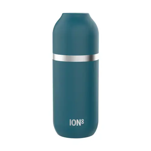 Termos cu ceasca, inox, 700ml, inchLumainch, Deep Teal - Ion8