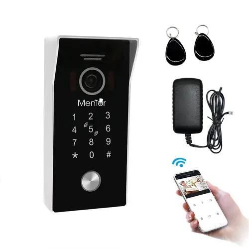 VideoInterfon IP Smart Mentor SY022 WiFi RJ45 IP65 HD PIR MicroSD Card Acces