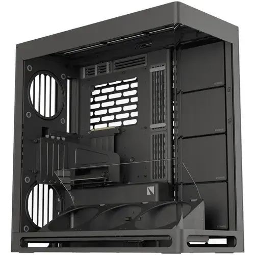 Carcasa HAVN HS 420 VGPU PGW-CH-HVN-008, MiddleTower, E-ATX, Negru