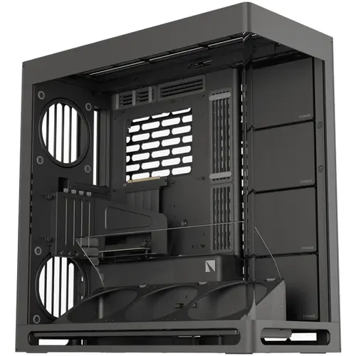 Carcasa HAVN HS 420 VGPU PGW-CH-HVN-008, MiddleTower, E-ATX, Negru