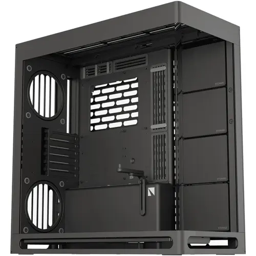 Carcasa HAVN HS 420 PGW-CH-HVN-006, Middle Tower, E-ATX, Negru