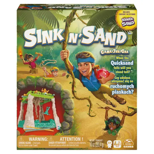 Joc De Aventura Cu Nisip Kinetic Sink n'Sand