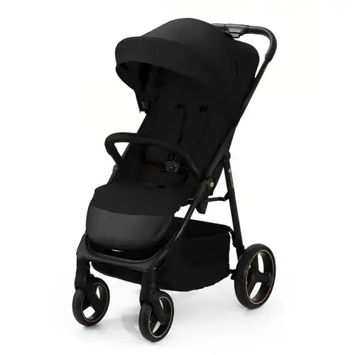 Carucior sport Kinderkraft Trig 3,  spatar reglabil, 0 - 22kg, pliabil, Negru
