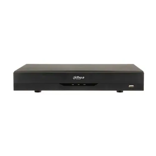 DVR Penta-brid WizSense Dahua XVR5104HE-I3, 4 canale, 5 M-N, protectie perimetrala, recunoastere faciala