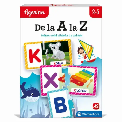 Joc educativ puzzle - De la A la Z