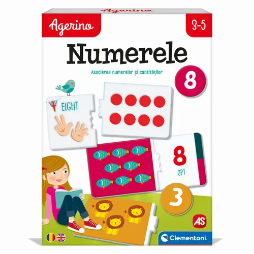 Puzzle educativ - Numerele, 30 piese