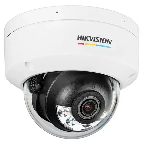 Camera supraveghere exterior IP Dome Hikvision ColorVu DS-2CD1147G2H-LIU, 4MP, 2.8 mm, IR 30 m, microfon, PoE