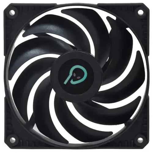 Ventilator Spacer PC 120x120x25 mm SPFC-120-3P, rulment hydraulic, 45 CFM, conector 3-pin, Negru