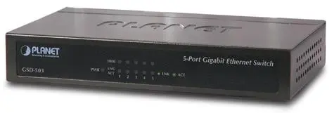 Switch Planet GSD-503, 5 porturi, Gigabit