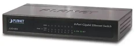 Switch Planet GSD-803, Gigabit, 8 Porturi