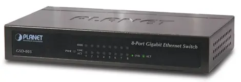 Switch Planet GSD-803, Gigabit, 8 Porturi