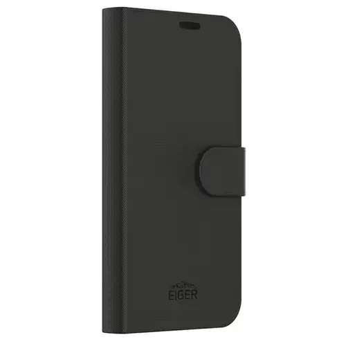 Husa Eiger North Folio Case Samsung Galaxy S25, Negru