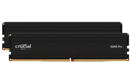 Kit Memorie Crucial Pro CP2K32G56C46U5, 64GB, DDR5-5600MHz, CL46, Dual Channel