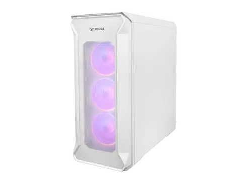 Carcasa GENESIS IRID 505 ARGB V2, Middle Tower, tempered glass, Alb