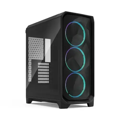 Carcasa Fractal Design Meshify 3 Black RGB TG Light Tint, Middle Tower, tempered glass, Negru