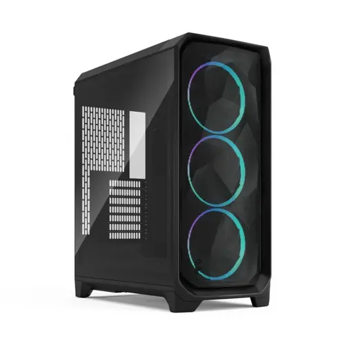 Carcasa Fractal Design Meshify 3 Black RGB TG Light Tint, Middle Tower, tempered glass, Negru