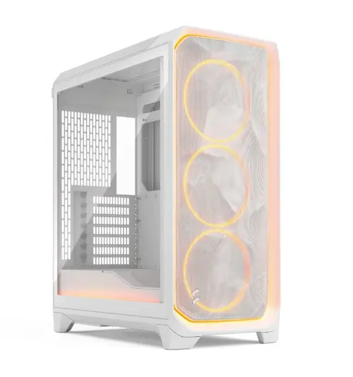 Carcasa Fractal Design Meshify 3 Ambience Pro RGB White TG, Middle Tower, tempered glass, Alb