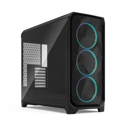 Carcasa PC Fractal Design Meshify 3 XL Black RGB TG Light Tint, Full Tower, tempered glass, Negru
